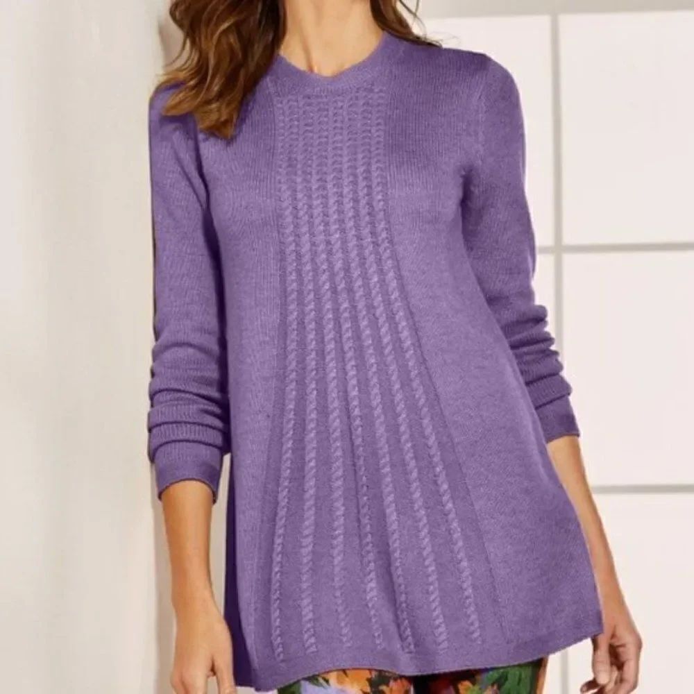 Soft Surroundings Sydney Wool Blend Sweater XS